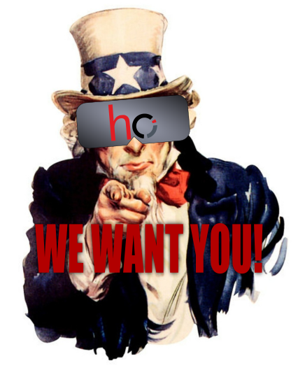 Logo we want you