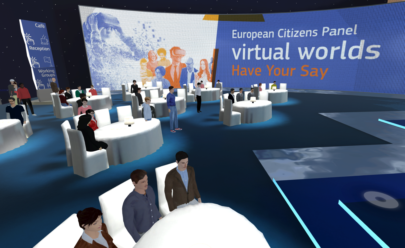 Picture Virtual worlds metaverse