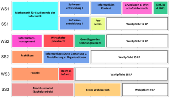 Studienplan B.Sc. Wirtschaftsinformatik 2013